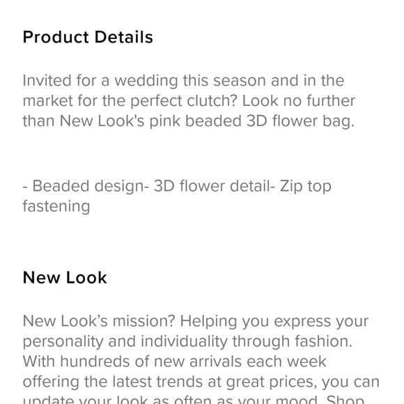 New Look Embellished Rose Gold and Pink Pouch - Picture 15 of 16